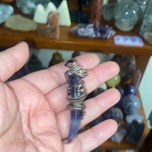 Dragon Fluorite Pendant